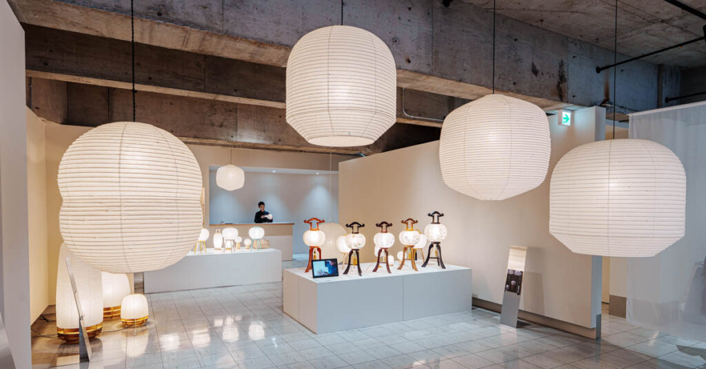 オゼキ東京ショールーム】イサムノグチの名作照明が一挙に見れる！東京