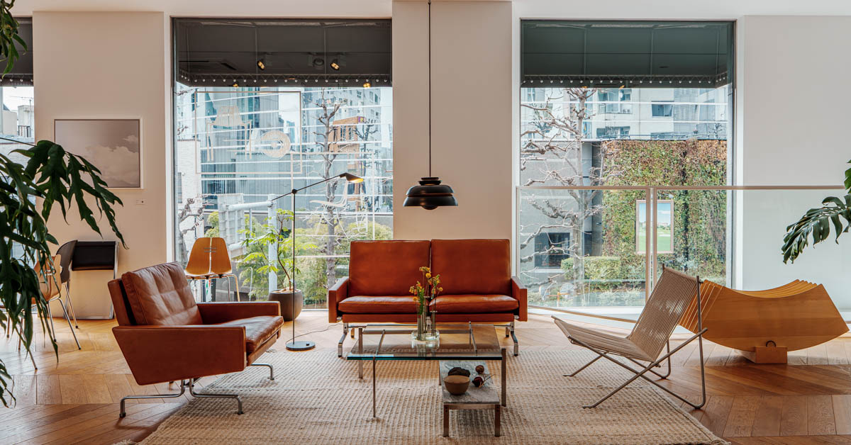 FRITZ HANSEN TOKYO】デンマークデザインの真髄。ポストモダン建築に